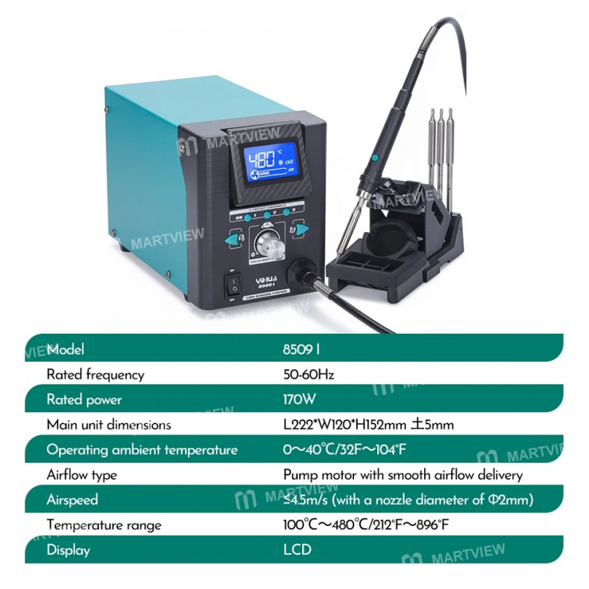 yihua 8509-i-precision-digital-display-hot-air-gun-bga-desoldering-station-3