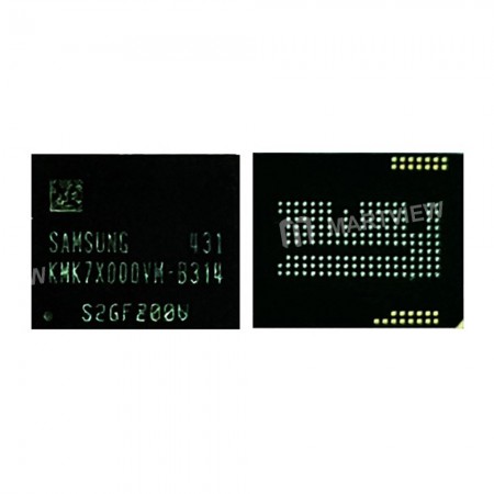 For Samsung KMK7X000VM-B314 EMMC IC Flash IC Memory - used