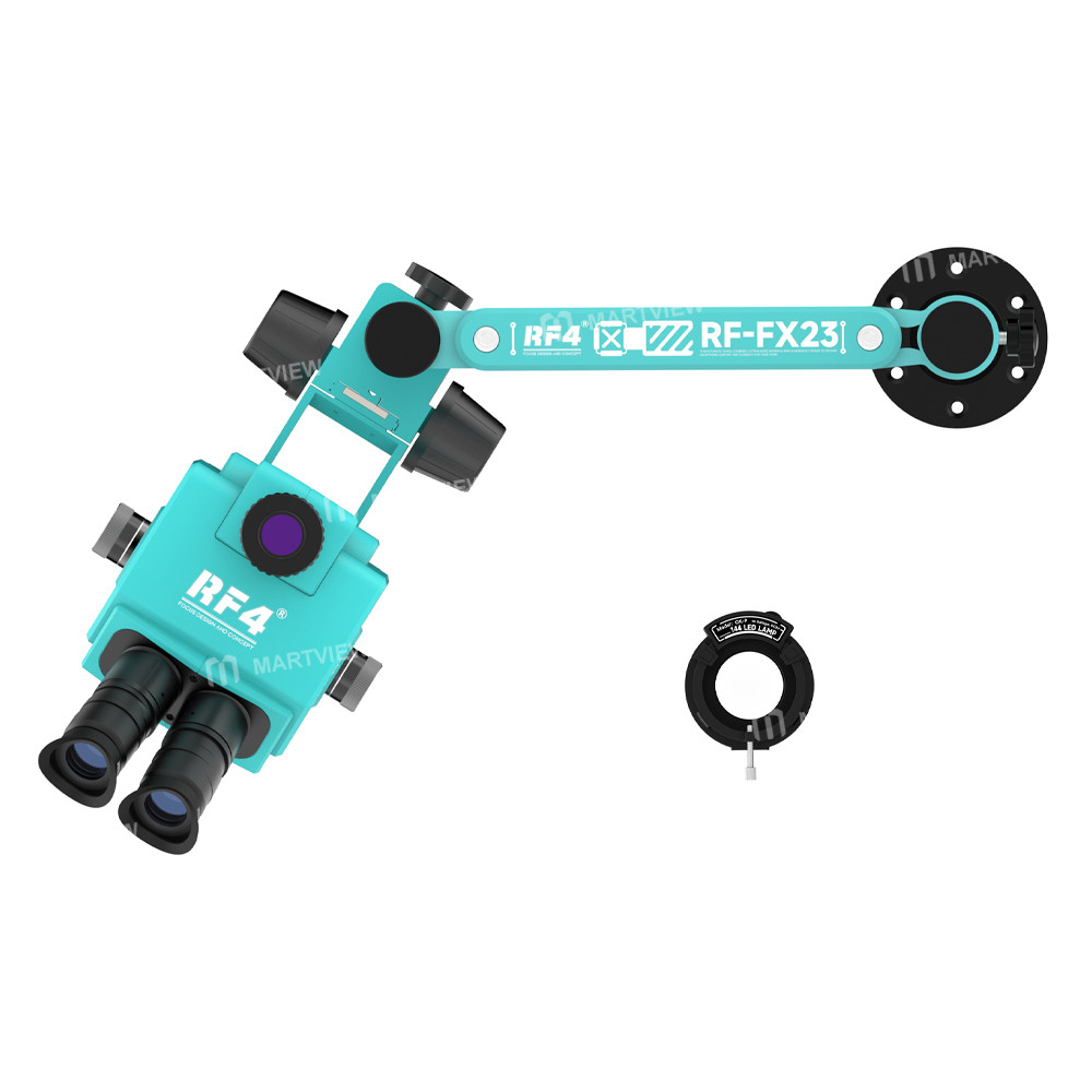 rf4 rf-fx23d-65-65x-synchronous-zoom-trinocular-stereo-microscope-with-fx23-liftable-fixed-stand-4