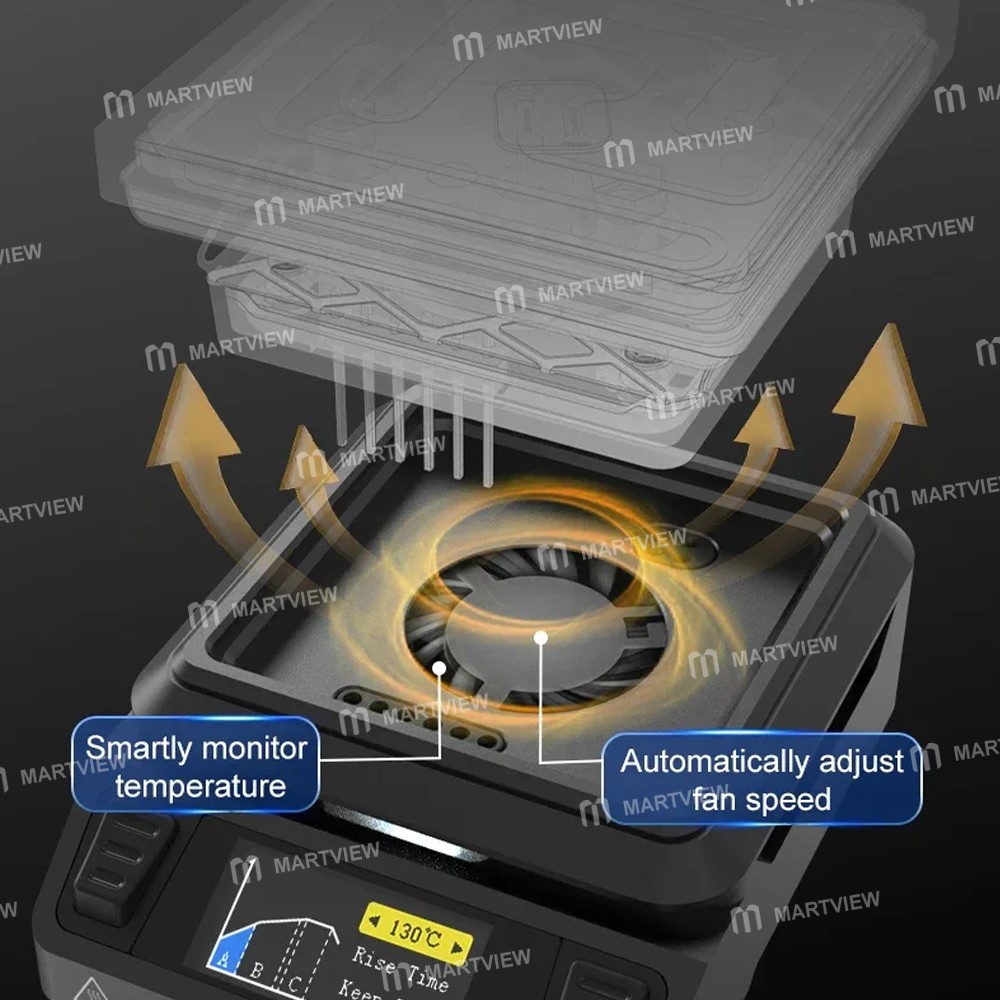 miniware mhp50-mini-intelligent-digital-display-constant-temperature-hot-plate-preheater-4