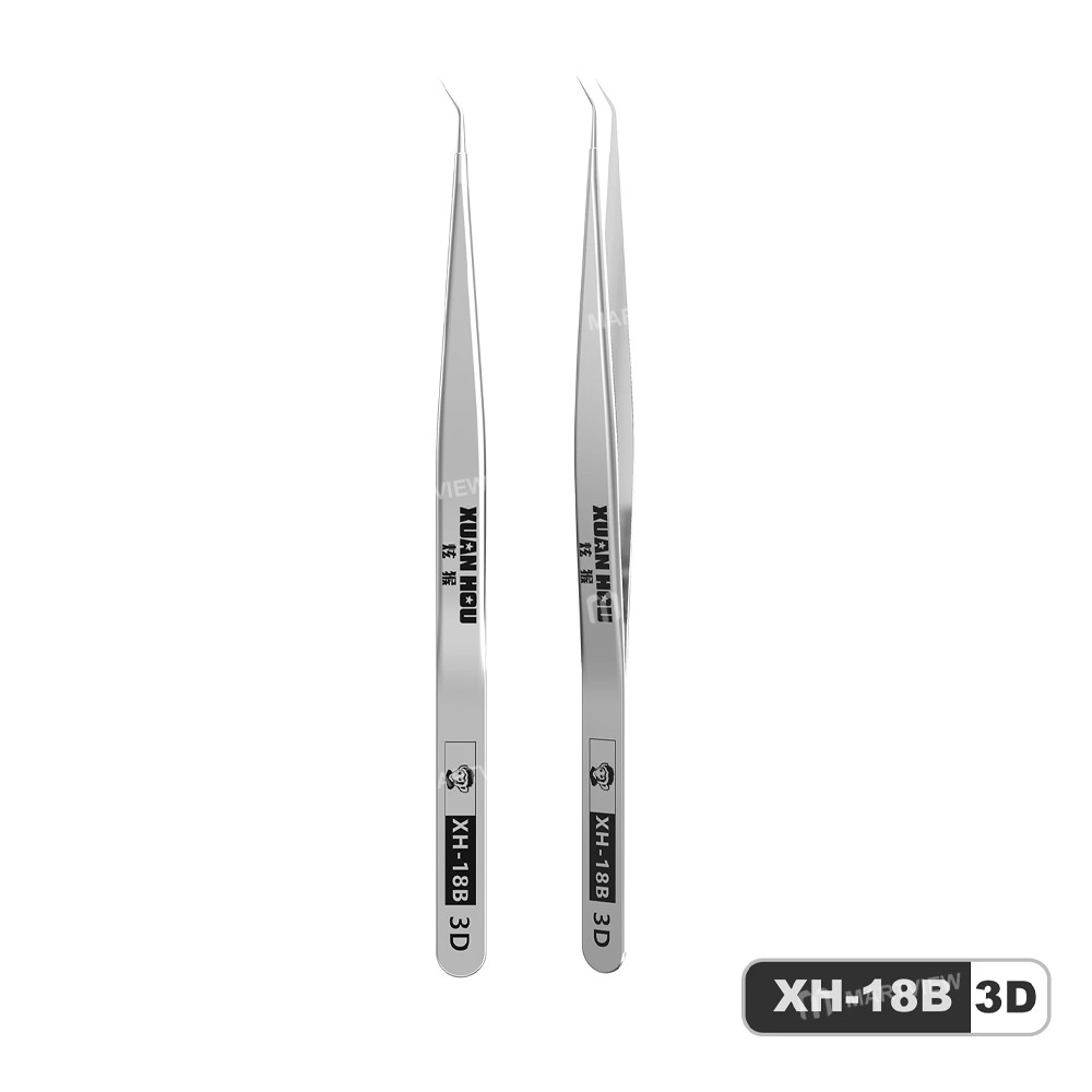 xuanhuo xh-18-series-stainless-steel-anti-static-3d-precision-industrial-tweezers-3