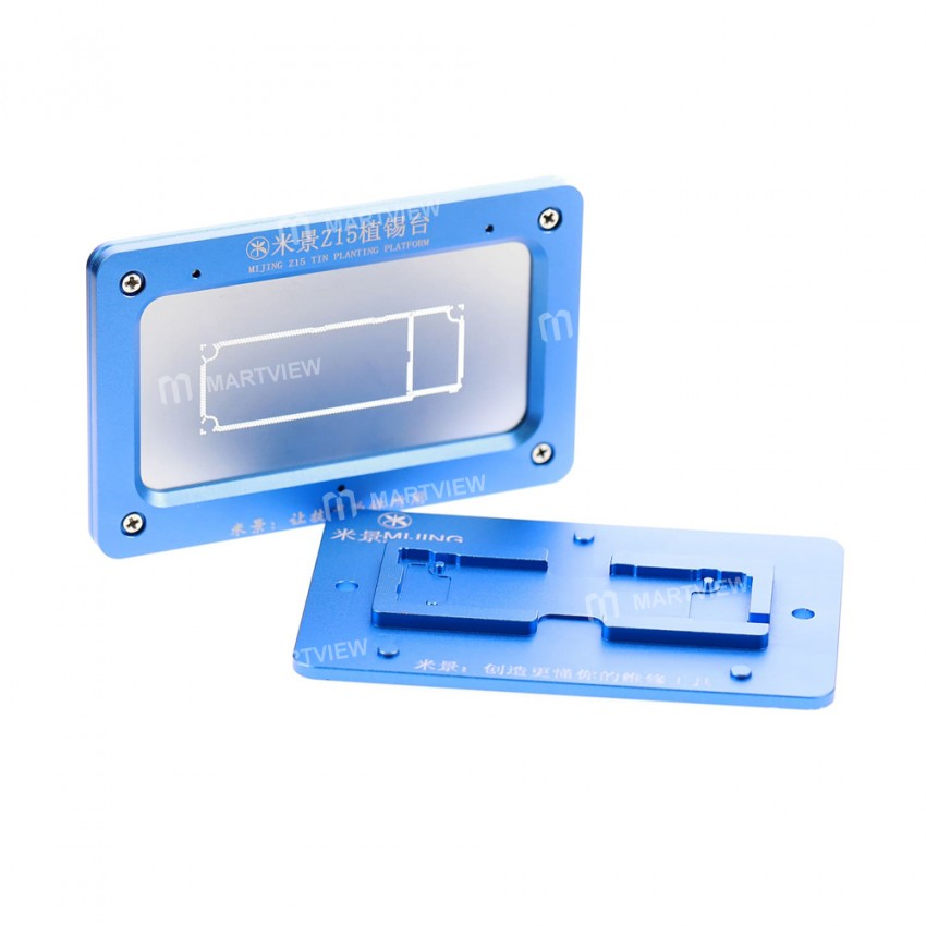 MiJing Z15 BGA Reballing Stencil Platform Jig Fixture Holder for iPhone 11