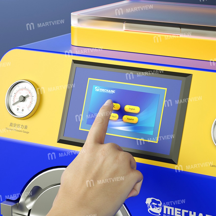 mechanic imark-xr-laminating-debubbling-machine-with-v7-vacuum-compressor-for-phone-screen-repair-5