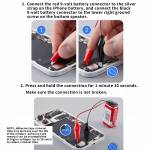 wylie battery-crocodile-clip-for-iphone-16-16-plus-battery-adhesive-strap-removal-5