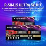 Replacement r sim 15 ultra 5g kit auto unlocking card for iPhone 12 ios 14