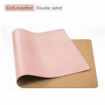 Orico Large Anti-slip Natural Cork Double-side Desk Mouse Pad for PC Laptop