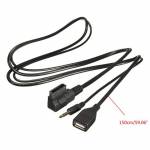 high quality-durable-car-mdi-ami-aux-usb-audio-converter-cable-5