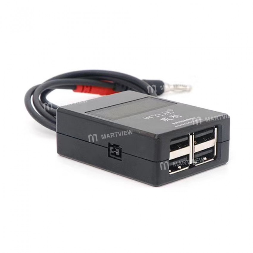 WYLIE Universal DC Power Supply Current Boot Up Test Cable for Android Phones