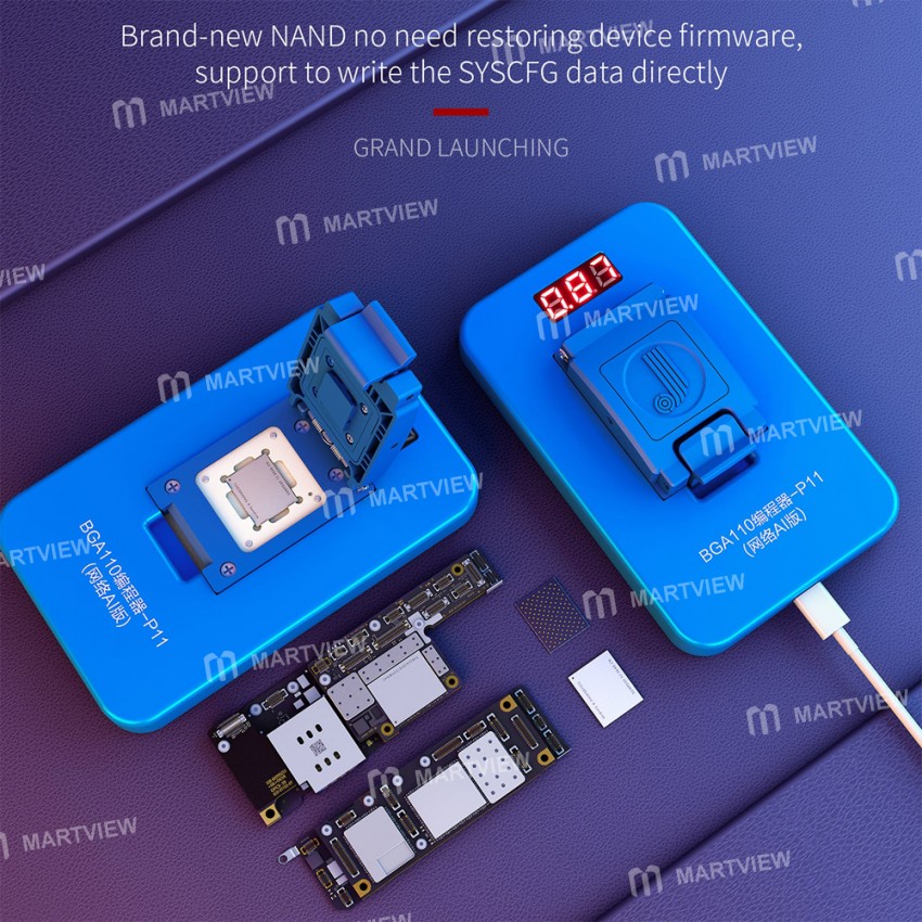 JC P11F 3in1 BGA110 PCIE Programmer for iPhone 8 / 8 Plus / X / XR / Xs / Xs Max / 11 / 11 Pro / 11
