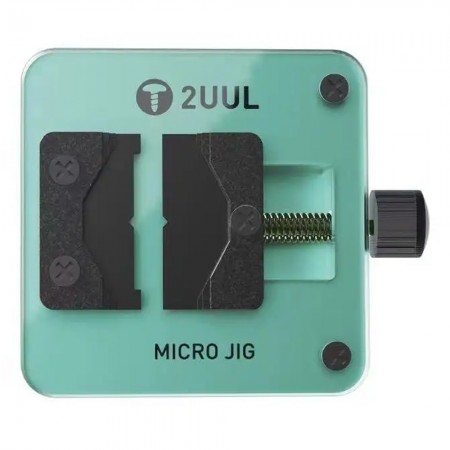 2uul MICRO JIG IC Mini Tempered Insulated Glass Fixture for Mobile Phone Motherboard Repair