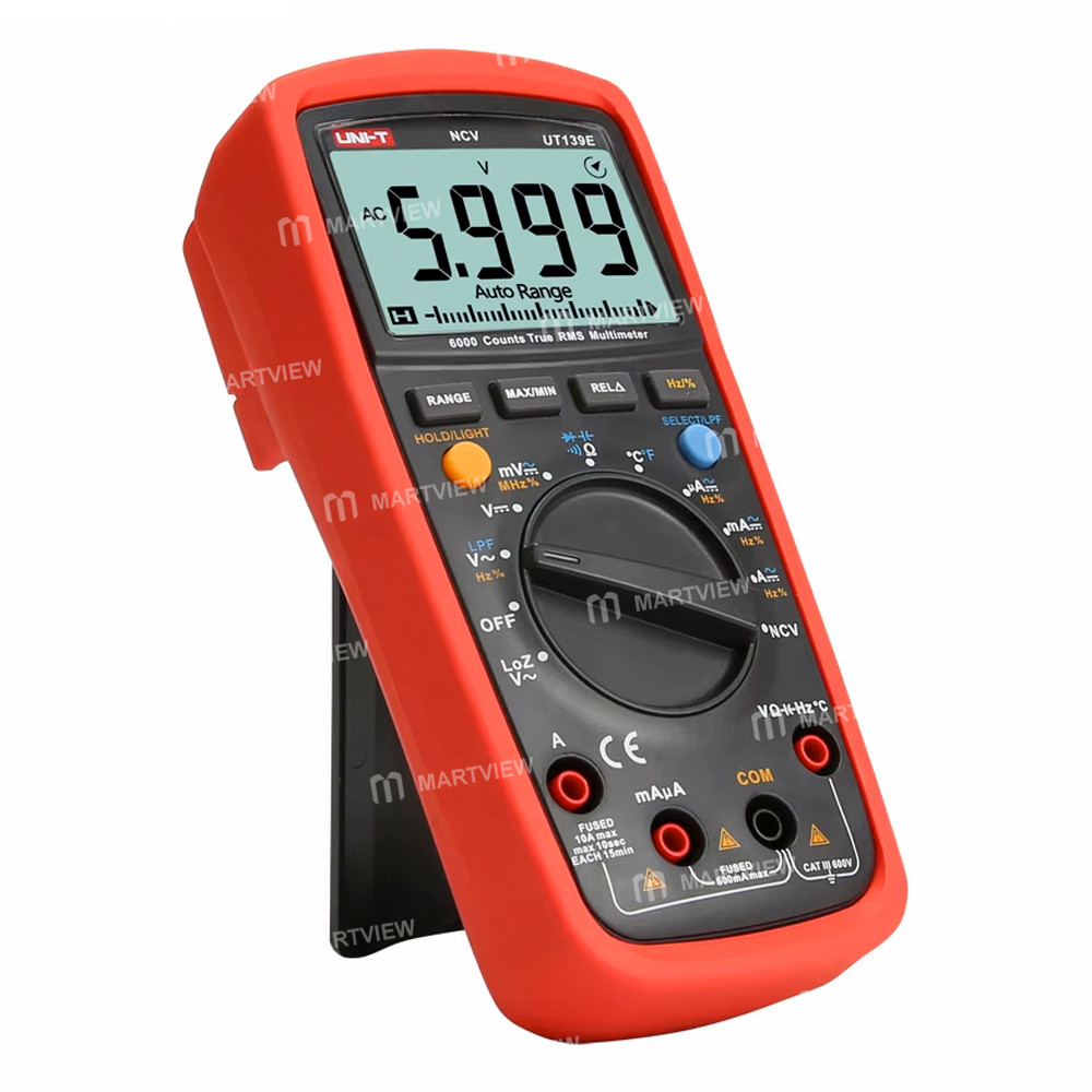 uni t-ut139e-true-rms-digital-multimeter-with-loz-low-impedance-input-and-lpf-low-pass-filter-functi