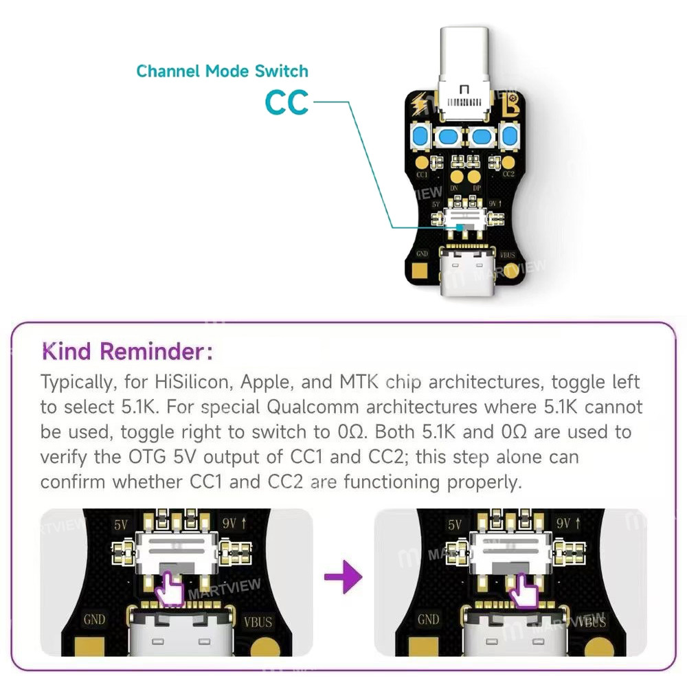 luban type-c-mobile-phone-charging-connector-non-disassembly-inspection-board-5