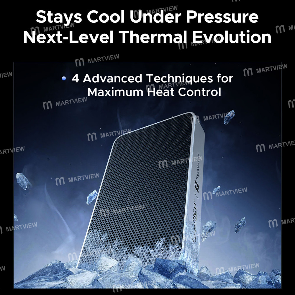 orico x50-aluminum-alloy-thunderbolt-5-80gbps-m2-nvme-ssd-enclosure-compatible-thunderbolt-4-3-8