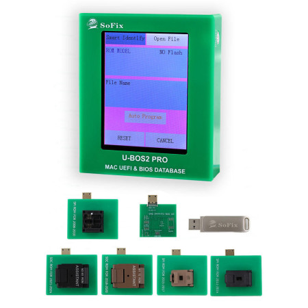 SoFix U-BOS2 PRO Data Assistant for MacBook UEFI & BIOS Database Read & Write Backup Repair