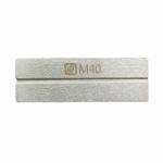 Amaoe M40 Double-sided Used Tweezers Correction Whetstone Stone Friction Tool