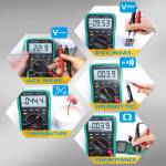 Pro'skit MT-1820 3 5 / 6 Dual Display Multi-function Anti-Burning Digital Multimeter with USB Connec