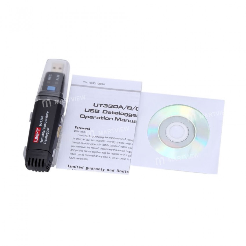 UNI-T UT330B USB Temperature Humidity Data Recording Logger Meter Thermometer