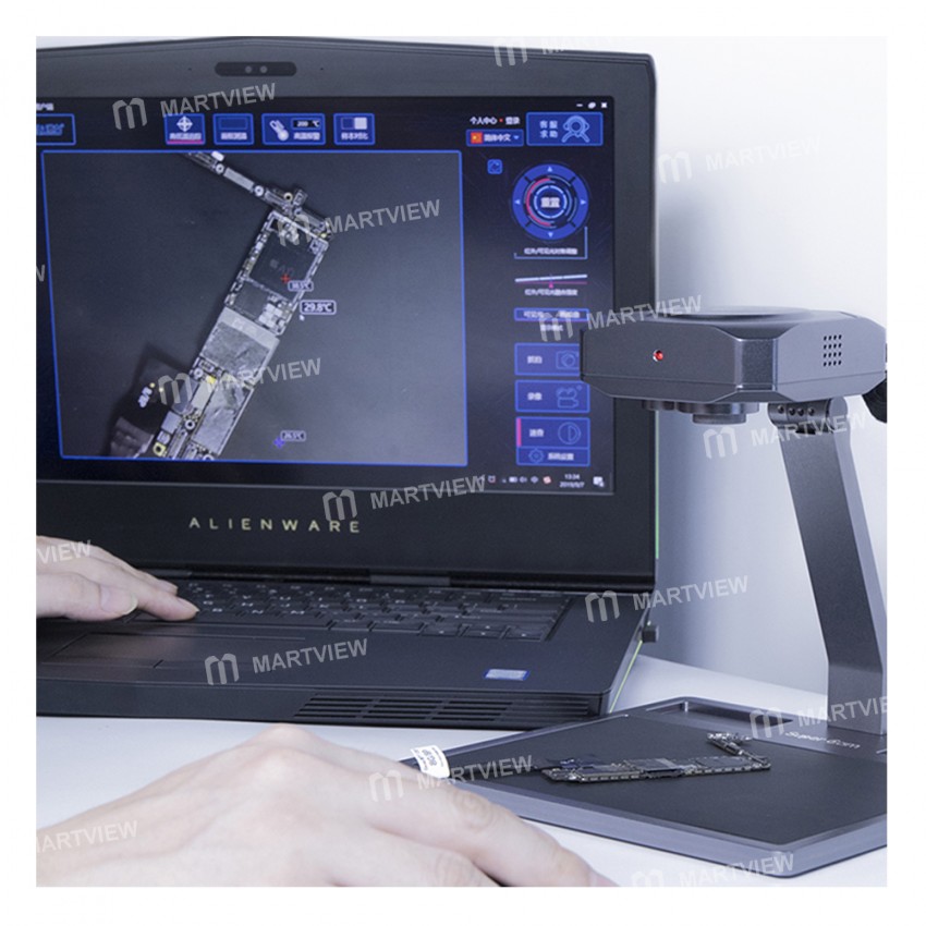 QianLi Updated Version Thermal Imager Camera for Mobile Phone PCB Mainboard