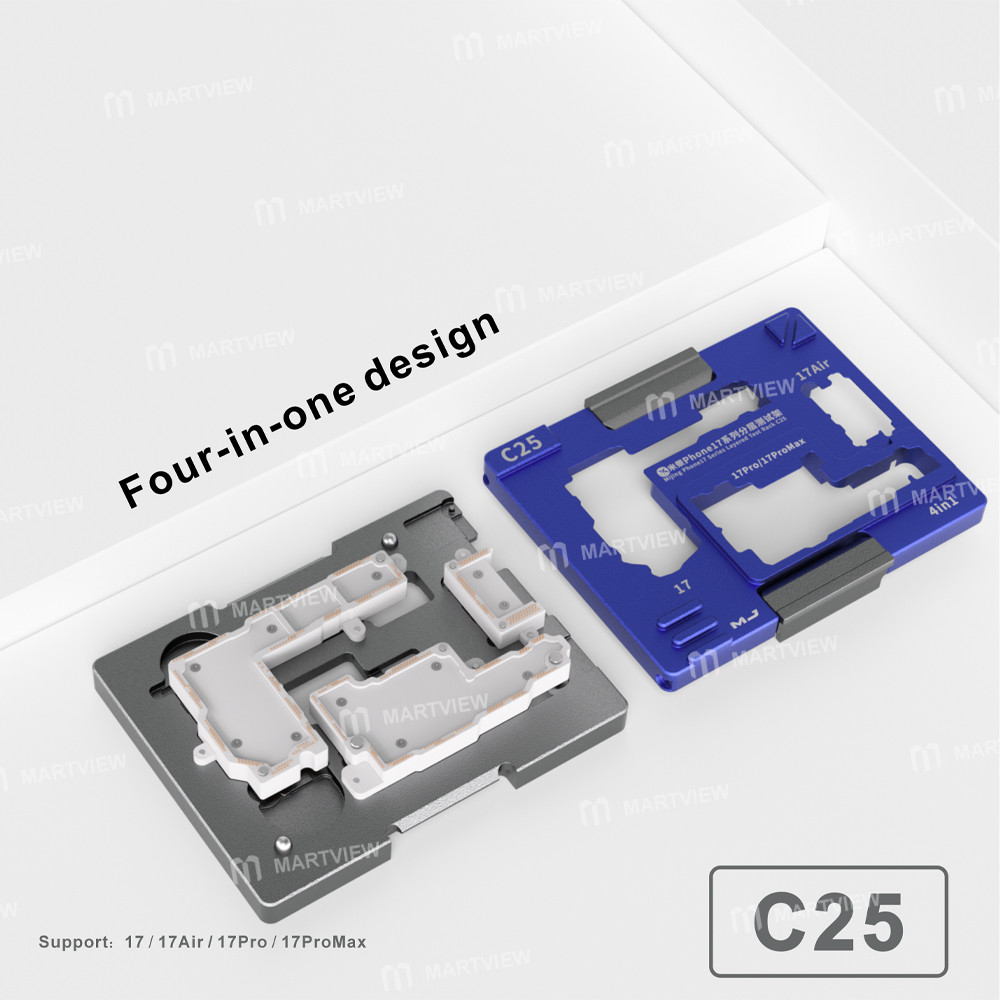 mijing c25-motherboard-layered-testing-fixture-for-iphone-17-17air-17-pro-17pro-max-3