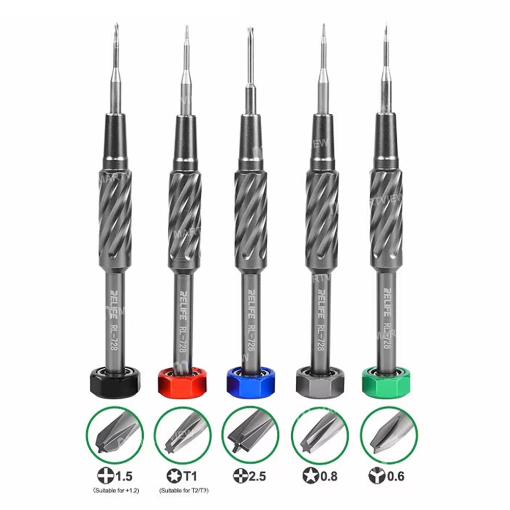 relife rl-728-s2-steel-strong-magnetic-extra-hard-anti-slip-2d-screwdriver-for-phone-repair-3