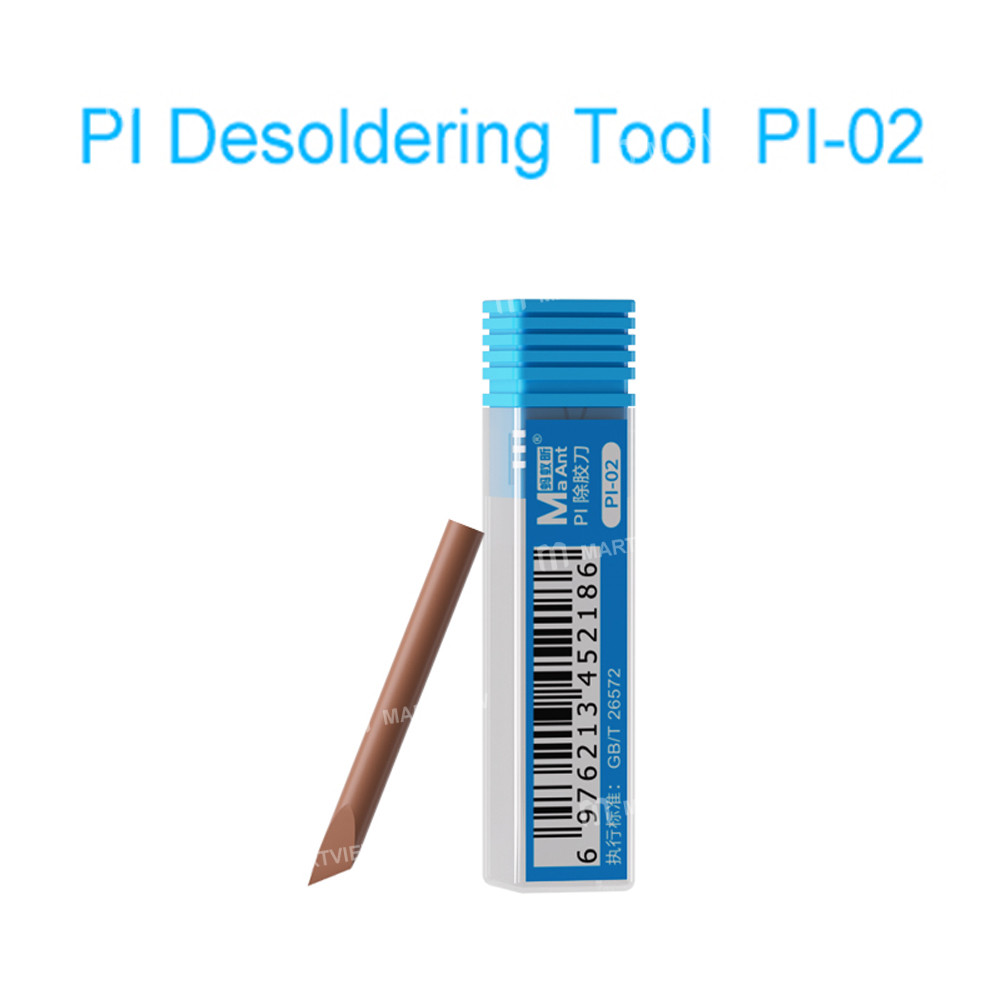 maant pi-01-pi-02-non-damaged-pi-degumming-knife-set-for-cpu-pcb-black-glue-cleaning-2