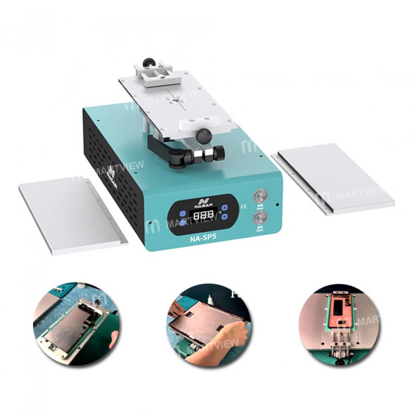 NASAN NA-SP5 Edge Screen Middle Frame Separator Machine for iPhone / Samsung / Huawei