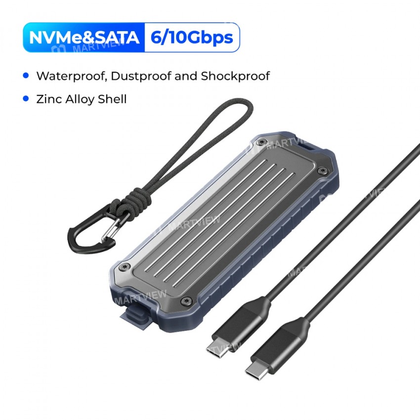 orico otpx-portable-m2-nvme-sata-ssd-case-with-zinc-alloy-waterproof-shockproof-enclosure-3