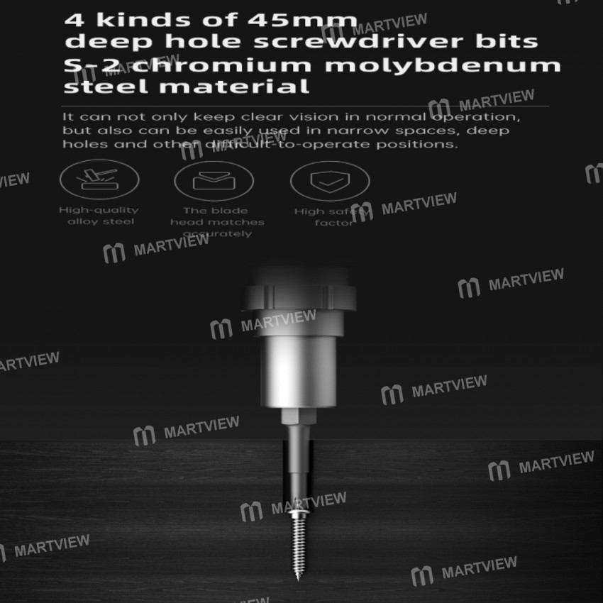 Jakemy JM-8183 145in1 Magnetic CR-V Bits Torx Hex Screw Driver Precision Screwdriver Set