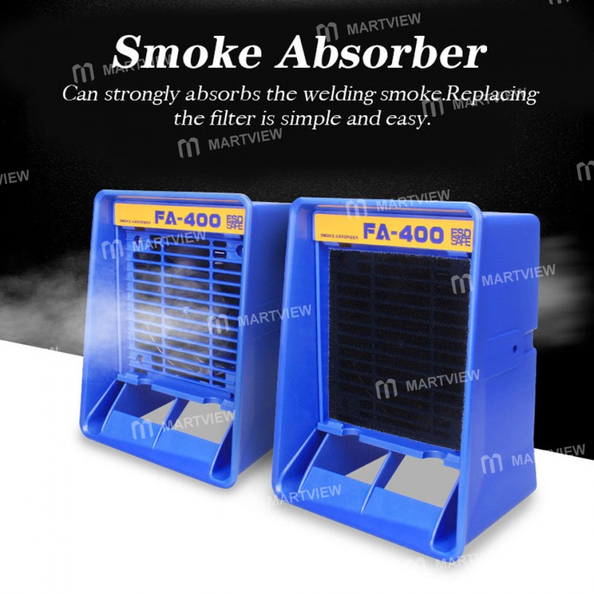 FA-400 ESD Fume Extractor Smoking Instrument with Filter
