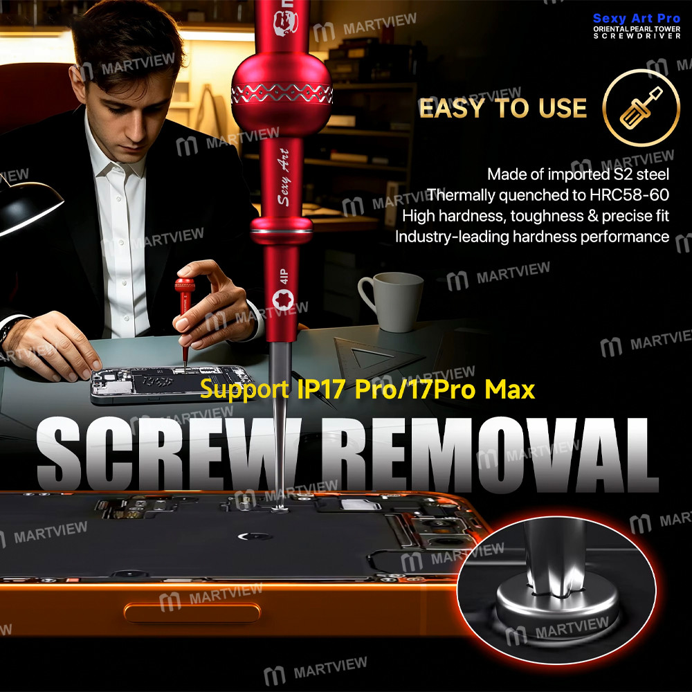 mechanic sexy-art-pro-oriental-pearl-tower-2d-screwdriver-set-compatible-with-iphone-17-series-7