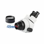 0.7X 48mm Stereo Microscope Barlow Adapter Lens