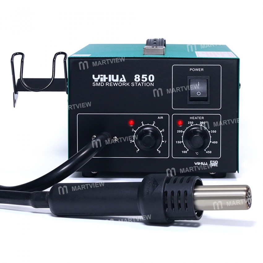 Yihua 850 Lead-free Heat Gun Digital Desoldering Rework Station for Phone PCB BGA Repair