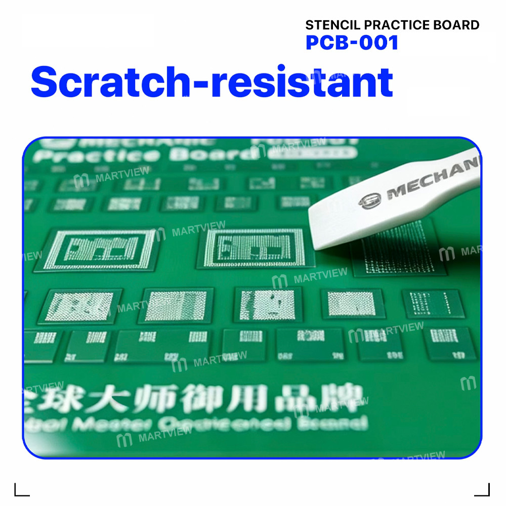 mechanic pcb-001-bga-chip-connector-socket-stencil-practice-board-support-iphone-17-series-6