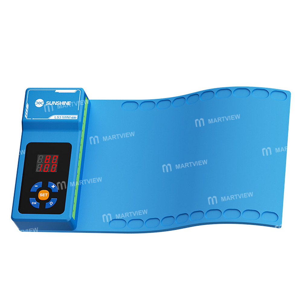 sunshine ls3-mini-v20-105-inch-lcd-screen-remover-heating-separator-pad-with-green-dust-detection-5