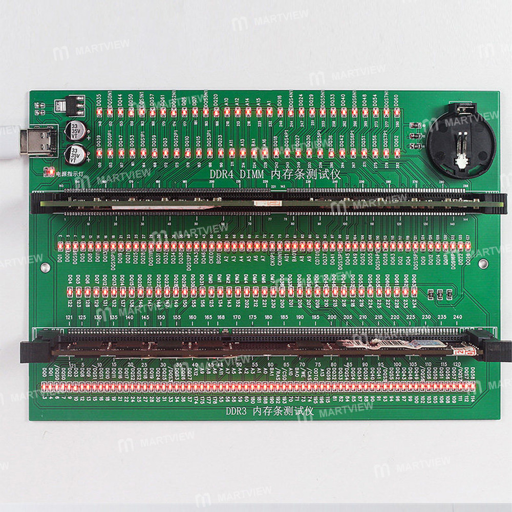 tt10 desktop-ddr3-ddr4-dimm-memory-module-tester--dual-power-supply-version-3