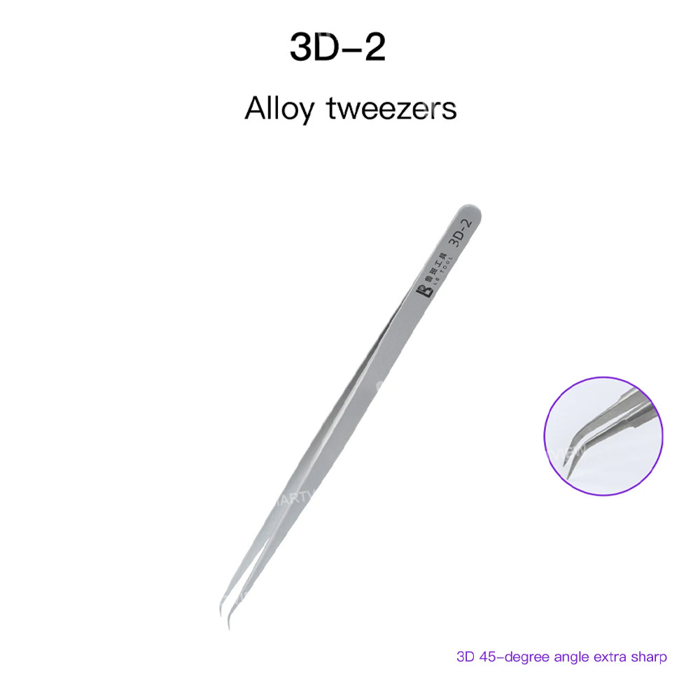 lb tool-2d-3d-non-magnetic-stainless-steel-flying-wire-alloy-tweezers-4
