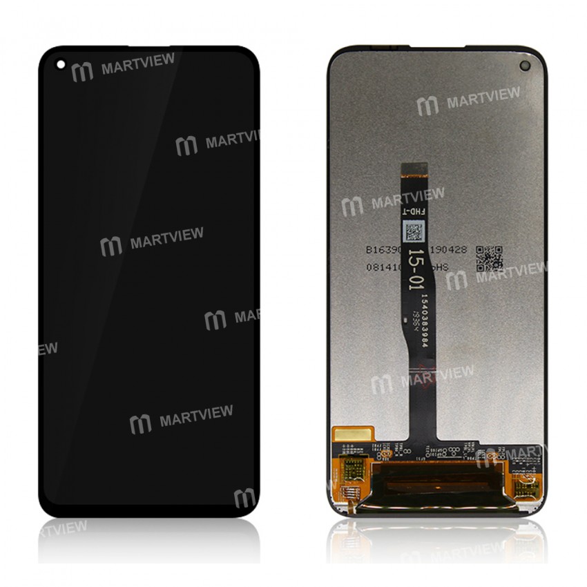 LCD Display Touch Screen Digitizer Assembly Replacement for Huawei P40 Lite - Black
