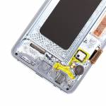 OLED LCD Display Touch Screen Digitizer Assembly with Frame Replacement for Samsung Galaxy S10 Plus