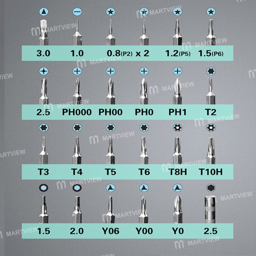 Pro'sKit SD-9322M 32-in-1 Multi-function Precision Magnetism Screwdriver Set