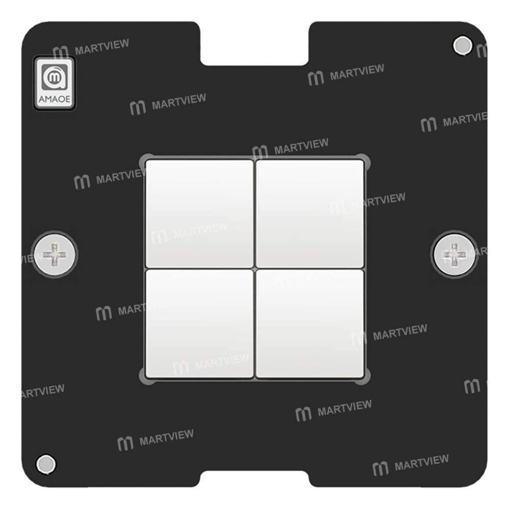 amaoe middle-layer-bga-reballing-stencil-tin-plating-platform-set-for-huawei-mate80-pro-max-rs-maste