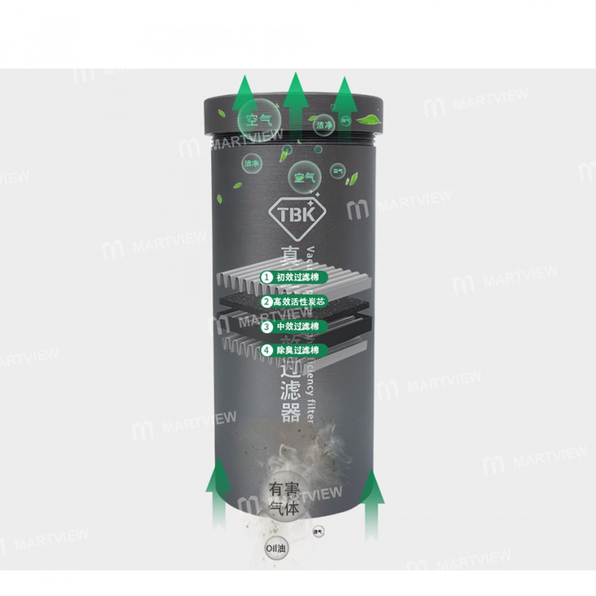 TBK Vacuum Pump High-efficiency Filter for Vacuum Pumps