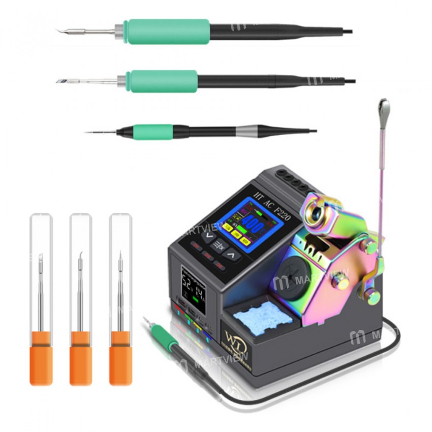 WL T115 / T210 / T245 Nano Soldering Station Rapid With 3 Soldering Iron Tips for Integrated Circuit