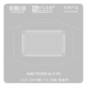 Amaoe 0.20mm CPU BGA Reballing Stencil for AMD RYZEN AI 9 HX