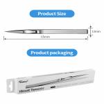 TuoLi TL-16 3D Titanium Alloy Ultralight Handmade Polished Non-magnetic Stainless iGreat Tweezer