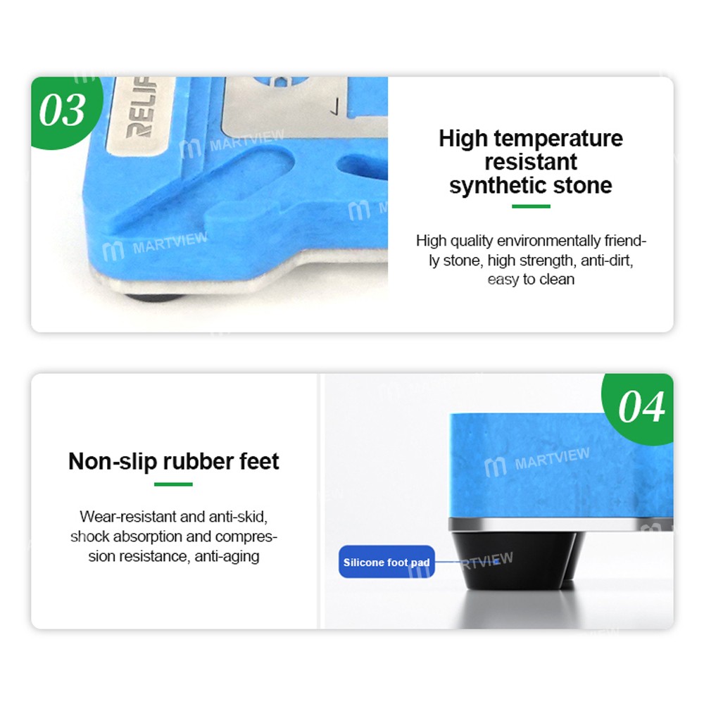 relife rl-601ma-iphone-cpu-lower-layer-tin-planting-platform-set-12