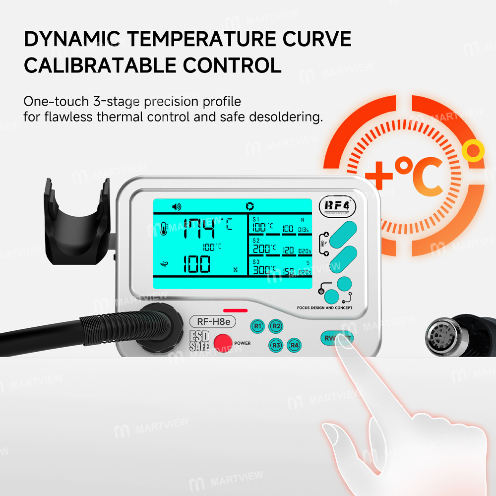 rf4 rf-h8e-temperature-control-esd-hot-air-gun-rework-station-for-pcb-bga-repair-6