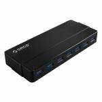 Orico H7928-U3 7-Port Superspeed USB 3.0 HUB with 12V Power Adapter for Desktop Computer Laptop