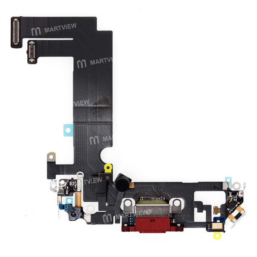 Replacement usb charging flex cable for iPhone 12 mini red