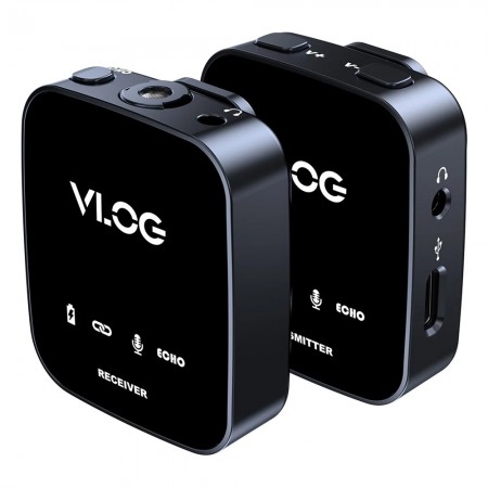 M18 Wireless Lapel Microphone for Live Streaming & Video Recording