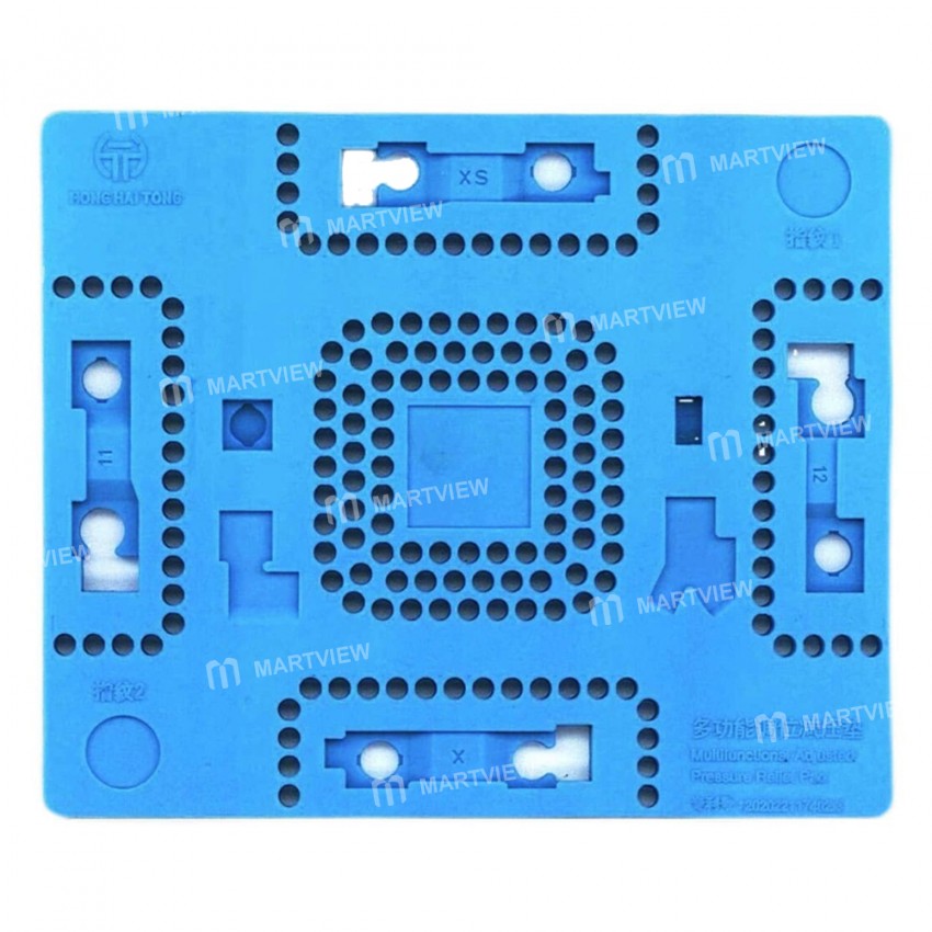 Multifunctional Positioning Pressure -Reducing Protective Pad for iPhone X Xs 11 12 Pro Fingerprint